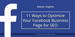 11 Ways to Optimize Your Facebook Business Page for SEO